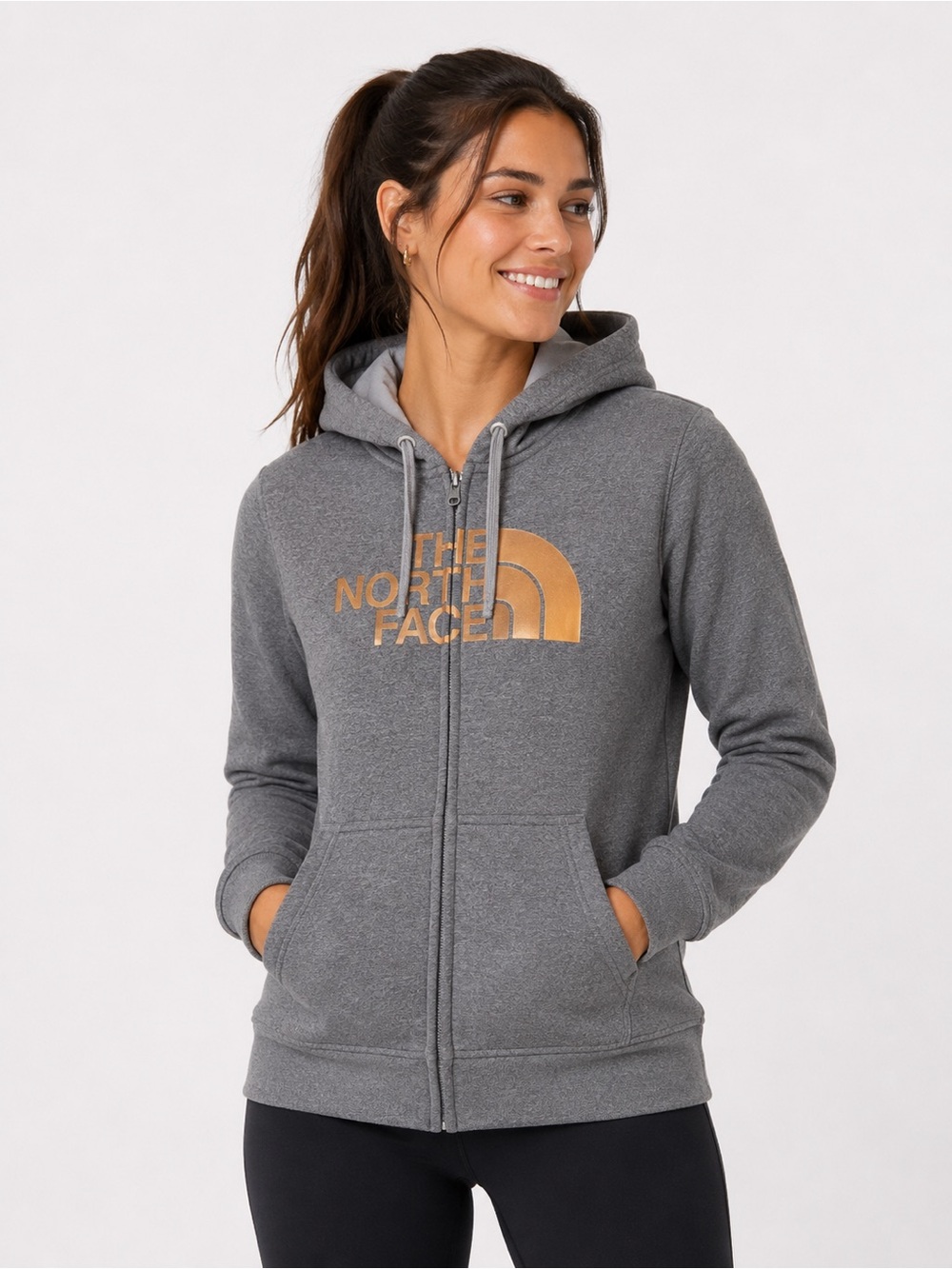 THE NORTH FACE FAVE HALF DOME FULL-ZIP HOODIE